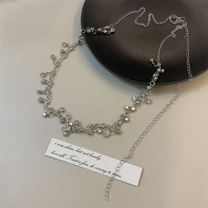 Waist Alloy Fringed Chain Rhinestone