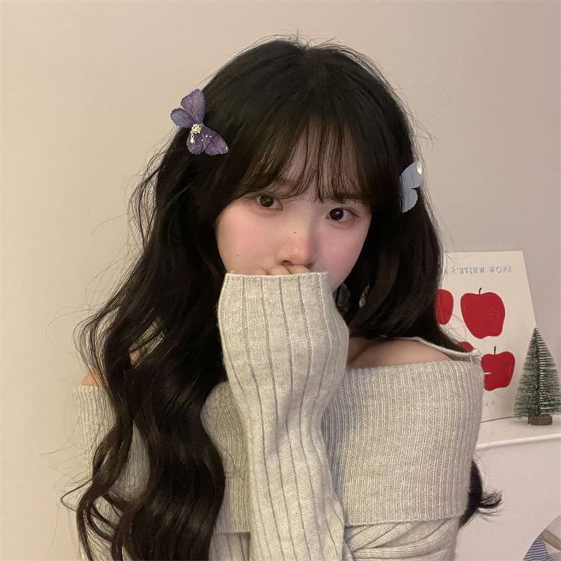 Butterfly Clip Plastic Hair