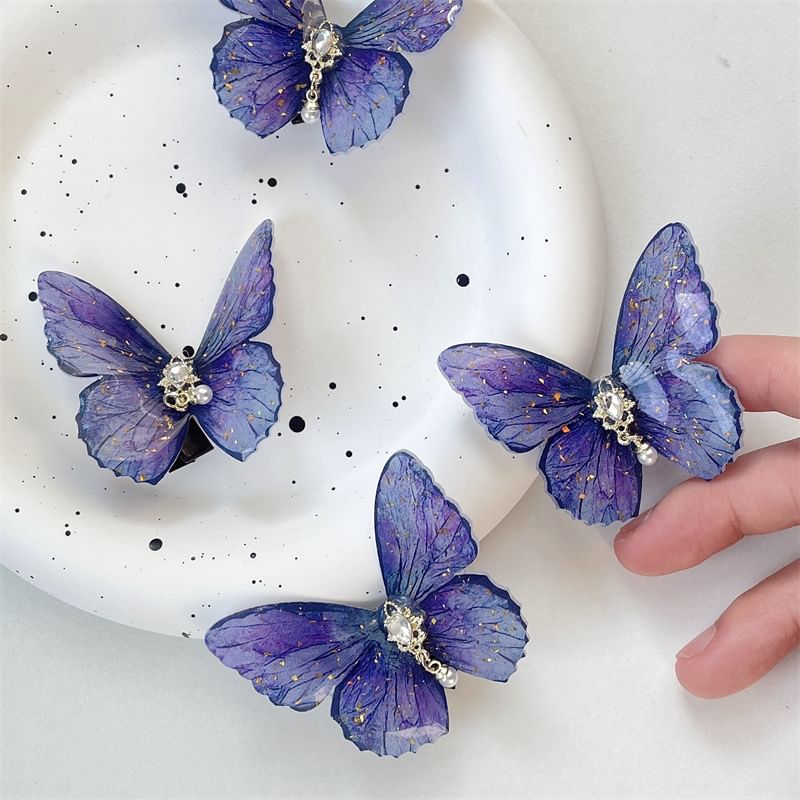 Butterfly Clip Plastic Hair