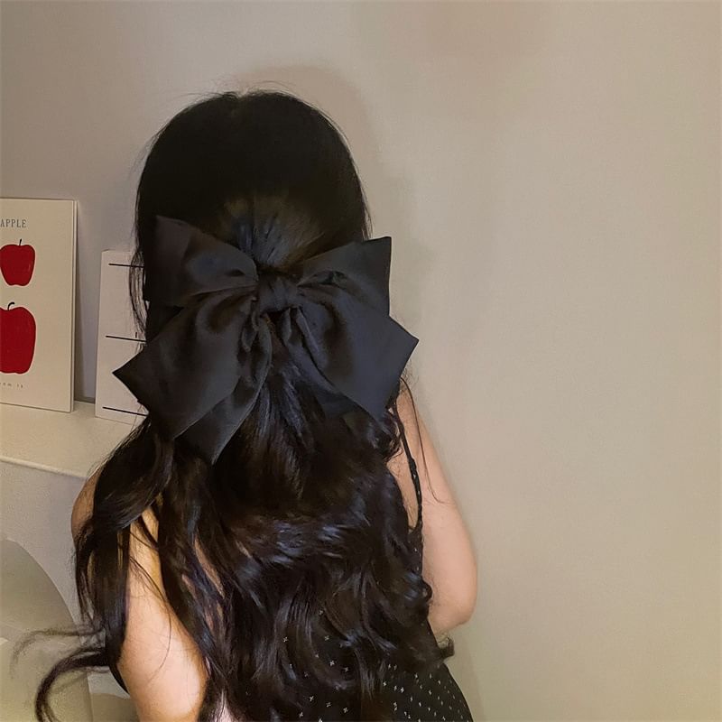 Plain Hair Bow Clip