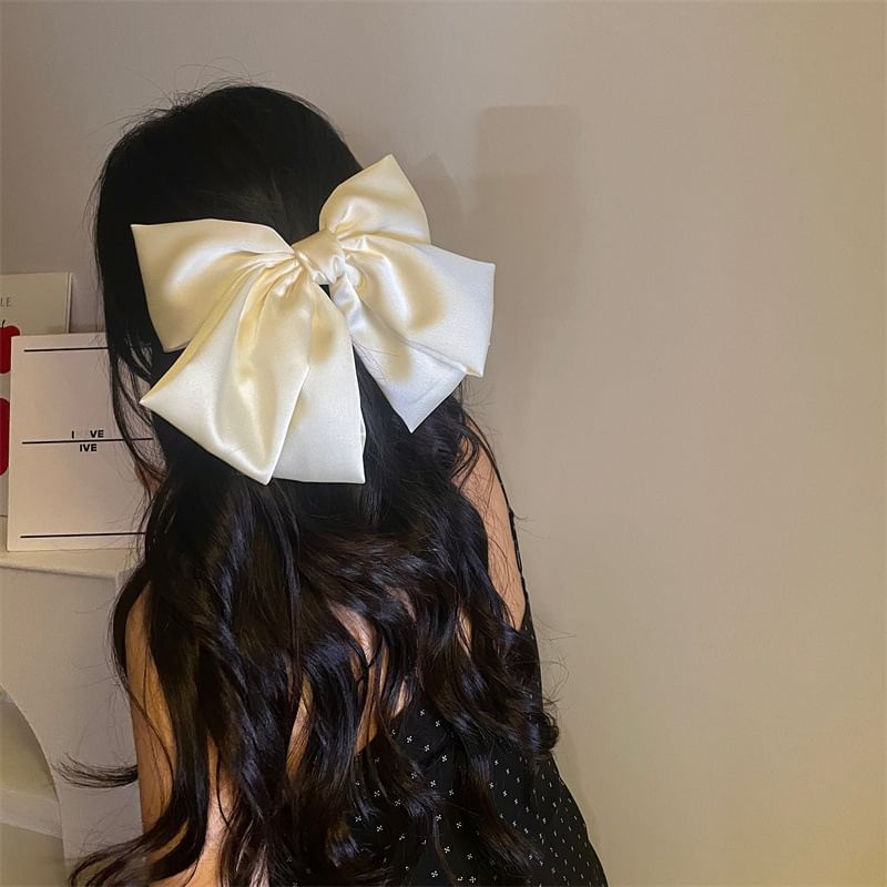 Plain Hair Bow Clip