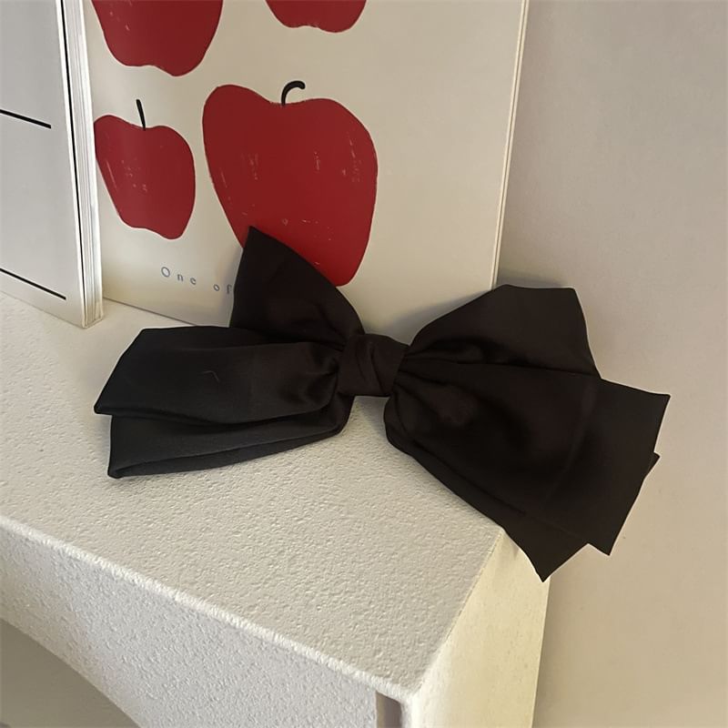 Plain Hair Bow Clip