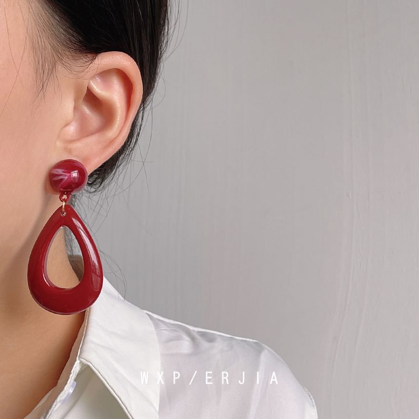 Droplet Earring Acrylic Drop