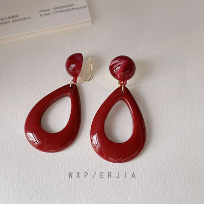 Droplet Earring Acrylic Drop