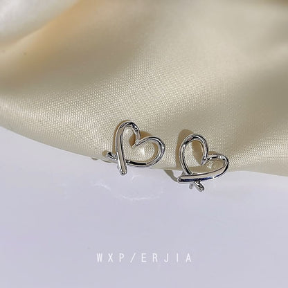 Ear Cuff Heart Alloy