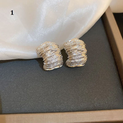 Silver Tone Earring (Various Designs)