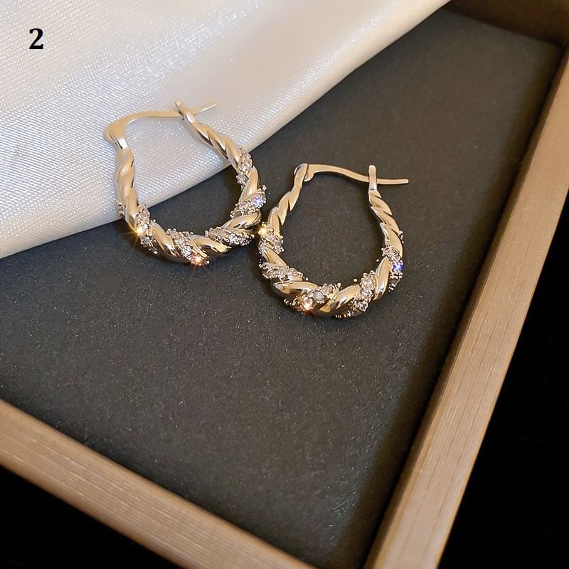 Silver Tone Earring (Various Designs)