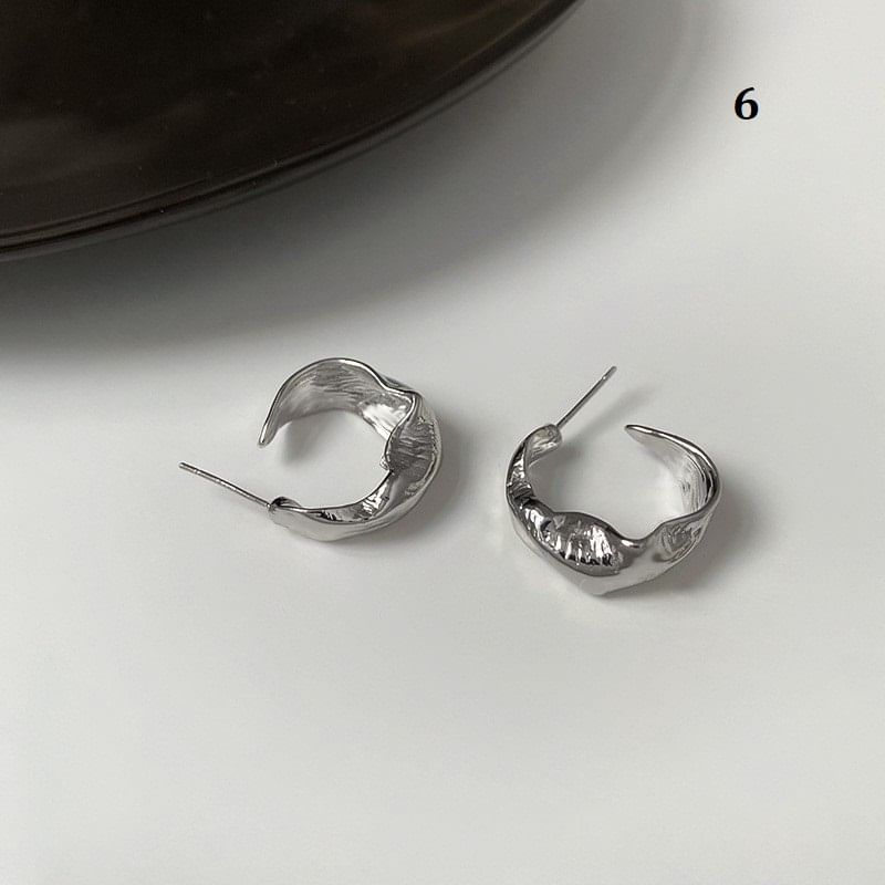 Silver Tone Earring (Various Designs)