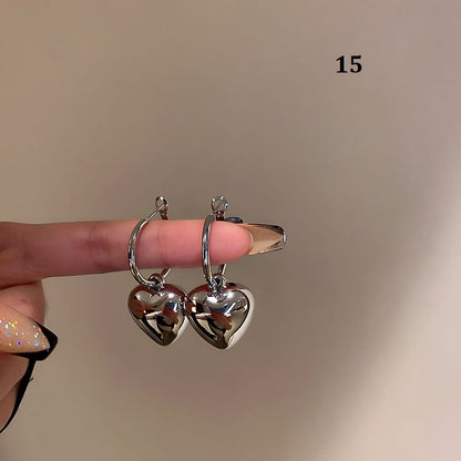 Silver Tone Earring (Various Designs)