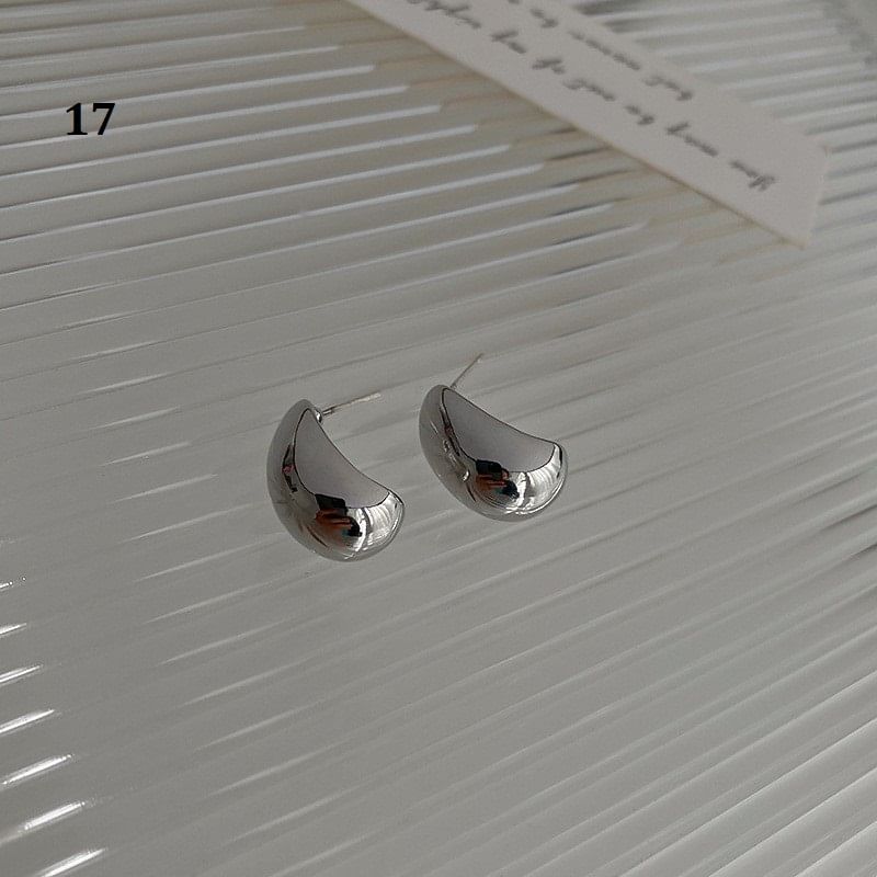 Silver Tone Earring (Various Designs)