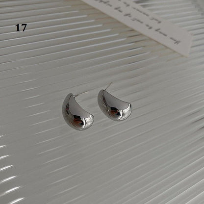 Silver Tone Earring (Various Designs)