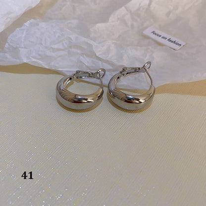 Silver Tone Earring (Various Designs)