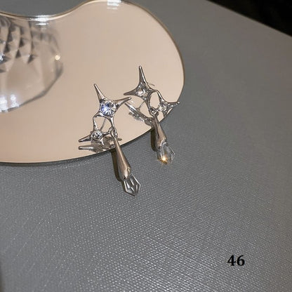 Silver Tone Earring (Various Designs)