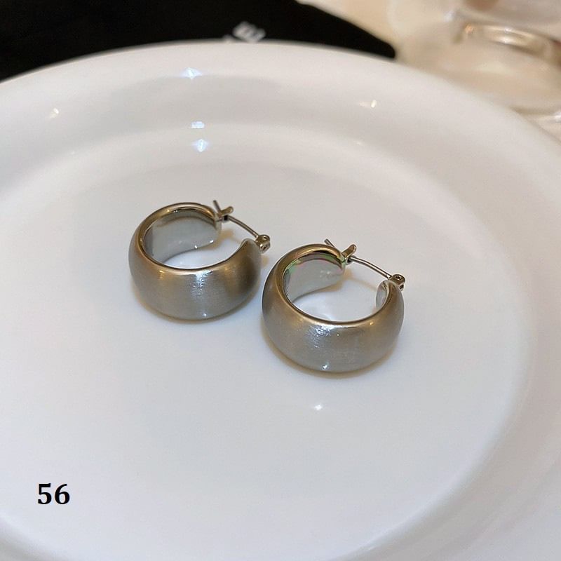 Silver Tone Earring (Various Designs)