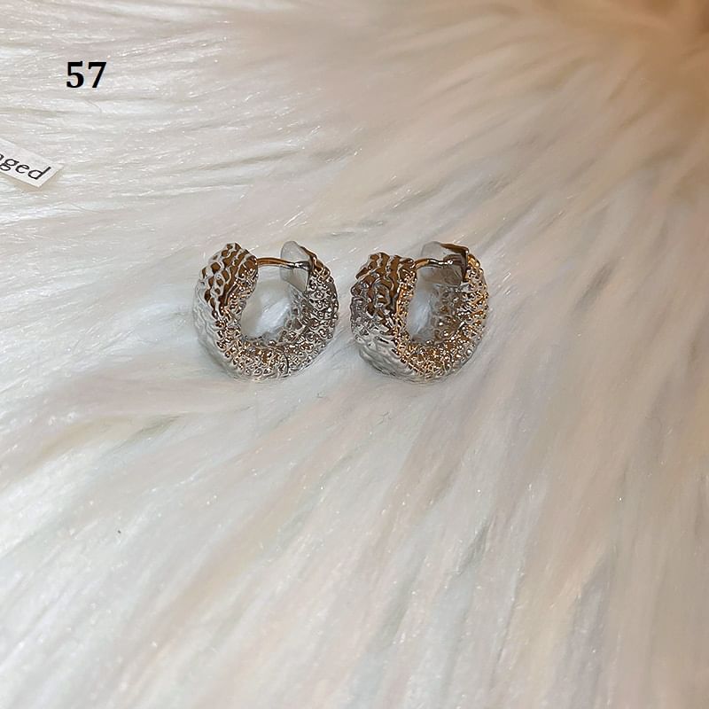 Silver Tone Earring (Various Designs)
