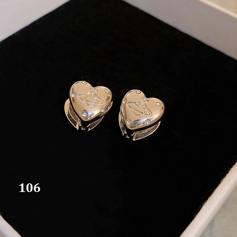 Silver Tone Earring (Various Designs)