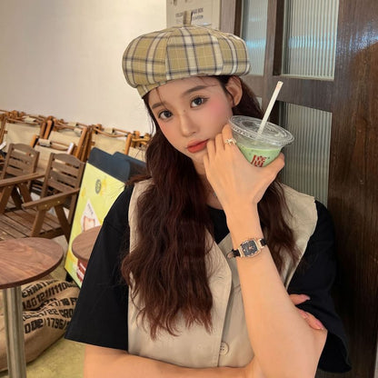 Beret Plaid