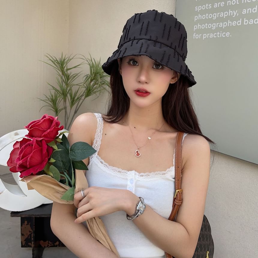 Jacquard Bucket Hat Plain