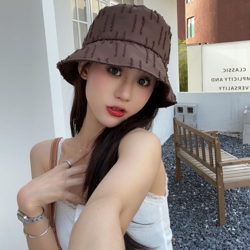 Jacquard Bucket Hat Plain