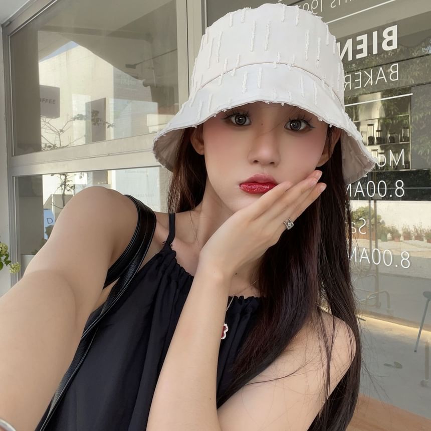 Jacquard Bucket Hat Plain