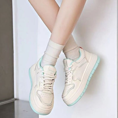 Star Accent Platform Sneakers