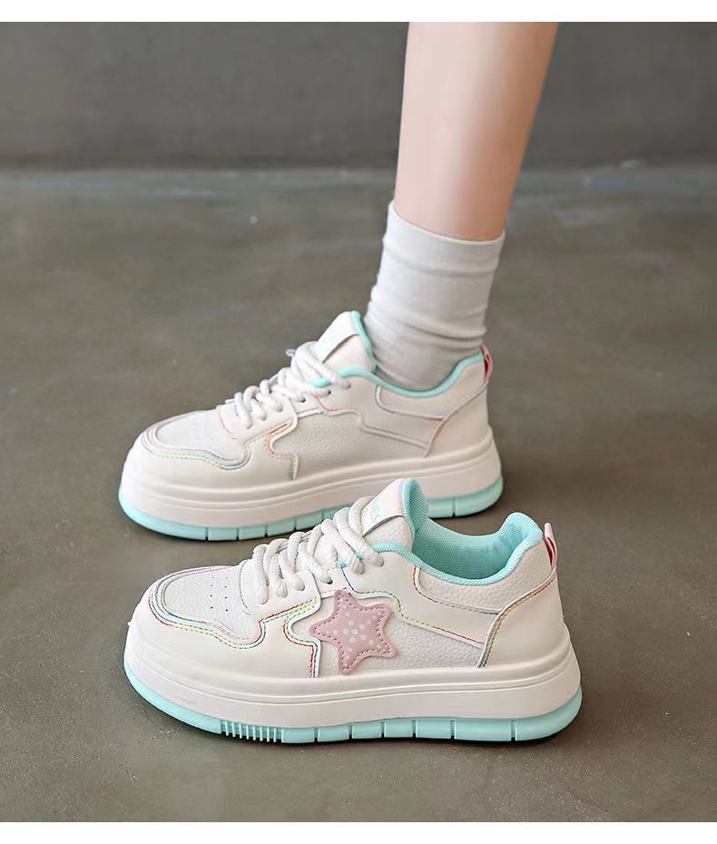 Star Accent Platform Sneakers