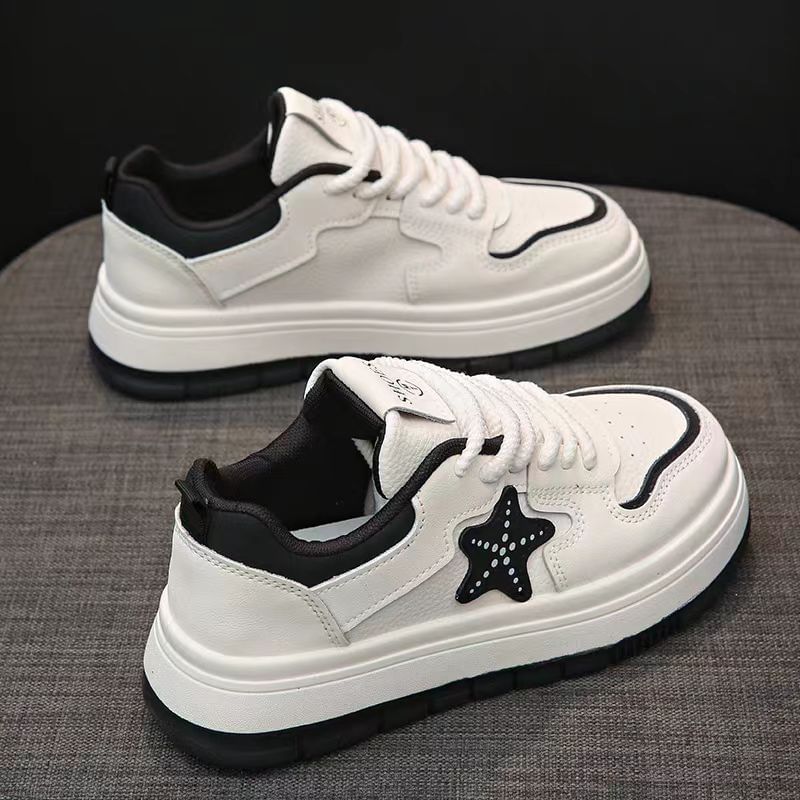 Star Accent Platform Sneakers