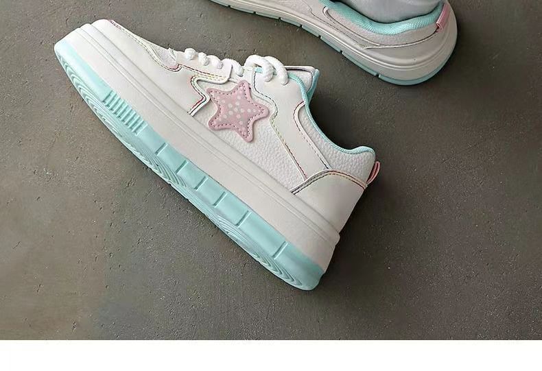 Star Accent Platform Sneakers