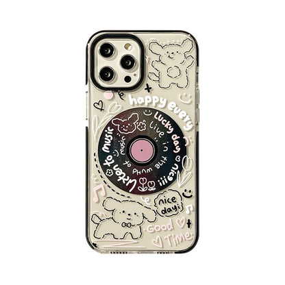 Record Animal Case Vinyl Phone