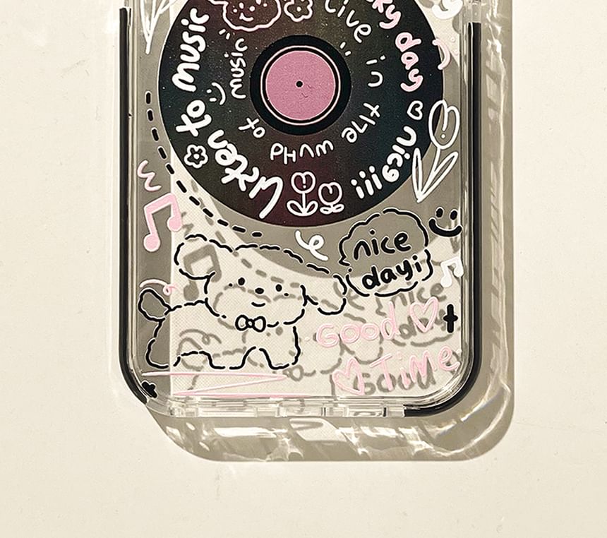 Record Animal Case Vinyl Phone