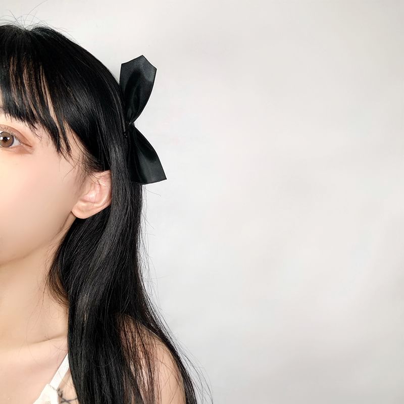 Hair Fabric Clip Bow