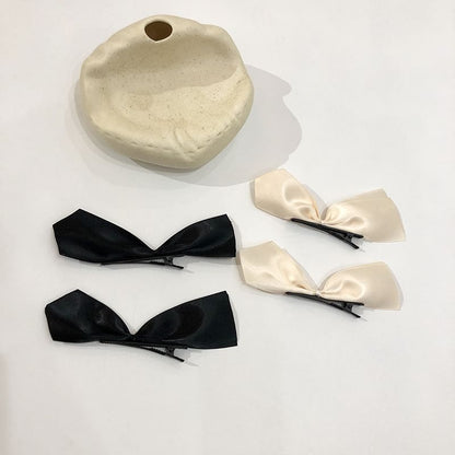 Hair Fabric Clip Bow