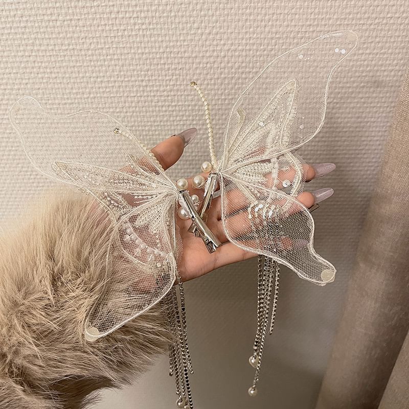 Set Hair Mesh Butterfly of 2: Clip