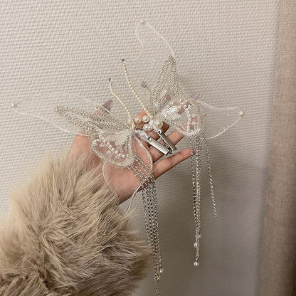 Set Hair Mesh Butterfly of 2: Clip