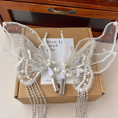 Set Hair Mesh Butterfly of 2: Clip