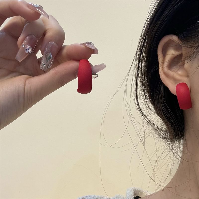 (Various Designs) Open Earring Alloy Hoop