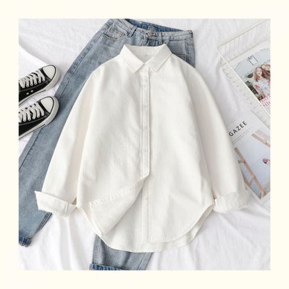 Plain Collared Shacket