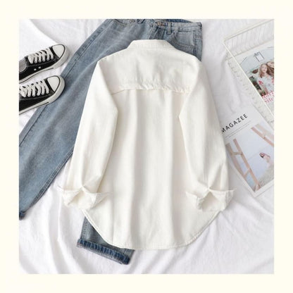 Plain Collared Shacket