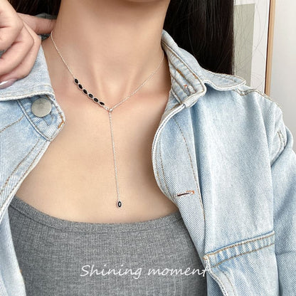 Rhinestone Pendant Necklace