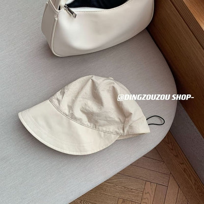 Plain Drawstring Cap