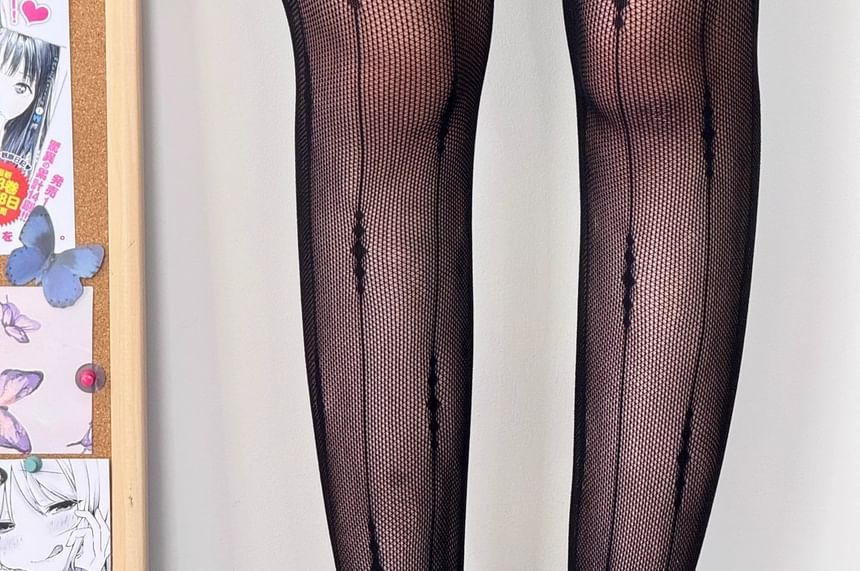 Jacquard Tights