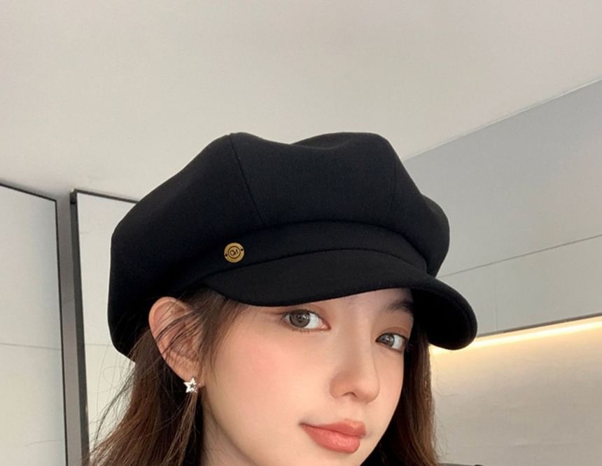 Cap Newsboy Metal Disc