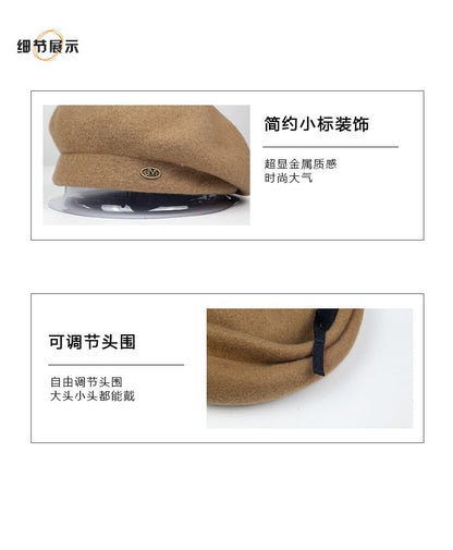 Beret Wool Hat