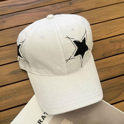 Baseball Star Cap Embroidered