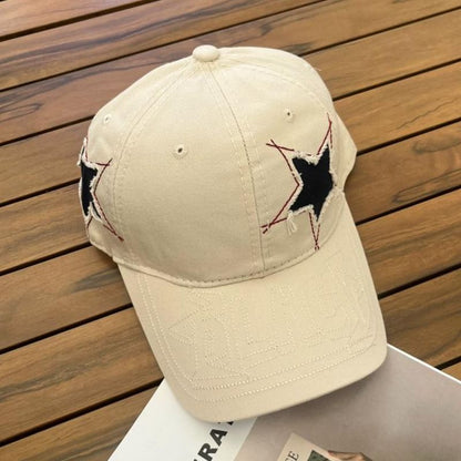Baseball Star Cap Embroidered