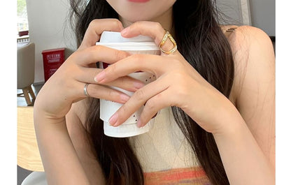 Heart Print Washed Denim Bucket hat