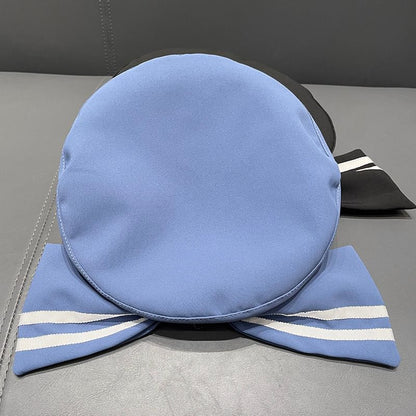 Bow Accent Sailor Hat