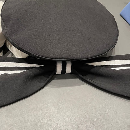 Bow Accent Sailor Hat