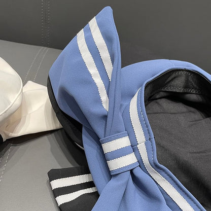 Bow Accent Sailor Hat