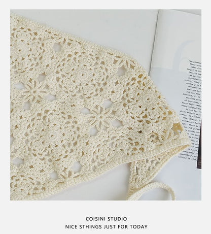 Crochet Knit Headkerchief